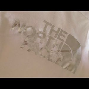 The North Face White Metallic Hoodie NEW XL